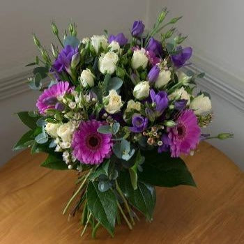 Cream Rose and Freesia Bouquet Mills in Bloom Florists Winchester Delivery